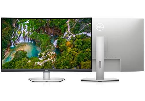 LCD Monitor | DELL | S3221QSA | 31.5" | Business/4K/Curved | Panel VA | 3840x2160 | 16:9 | 60Hz | Matte | 4 ms | Speakers | Height adjustable | Tilt | Colour Silver | 210-BFVU