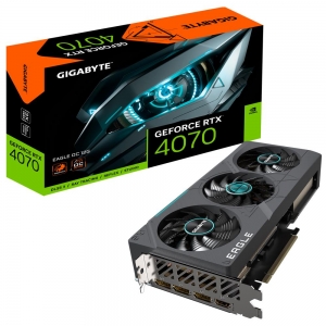 VGA PCIE16 RTX4070 12GB GDDR6X/GV-N4070EAGLE OC-12GD GIGABYTE