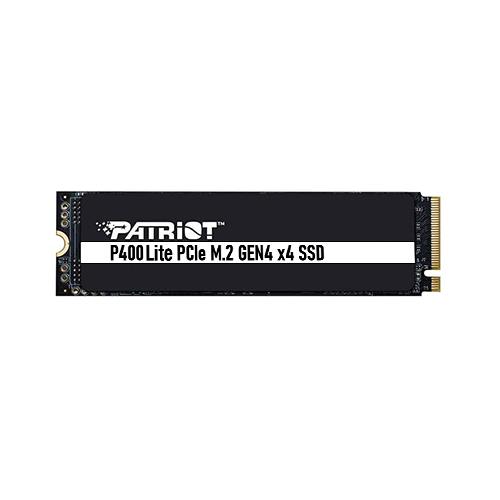 SSD | PATRIOT | P400 Lite | 1TB | M.2 | PCIE | NVMe | Write speed 2700 MBytes/sec | Read speed 3500 MBytes/sec | 3.8mm | P400LP1KGM28H