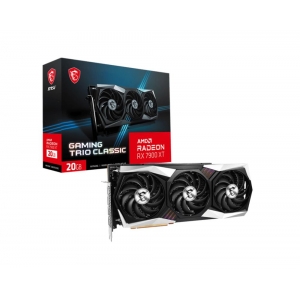 Graphics Card | MSI | AMD Radeon RX 7900 XT | 20 GB | GDDR6 | 320 bit | PCIE 4.0 16x | Triple slot Fansink | 1xHDMI | 3xDisplayPort | RX7900XTGAMTRIOCL20G