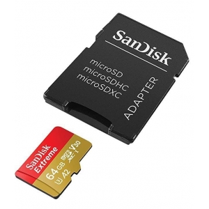 MEMORY MICRO SDXC 64GB UHS-I/W/A SDSQXAH-064G-GN6AA SANDISK