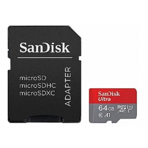 MEMORY MICRO SDHC 64GB UHS-I/SDSQUAB-064G-GN6IA SANDISK