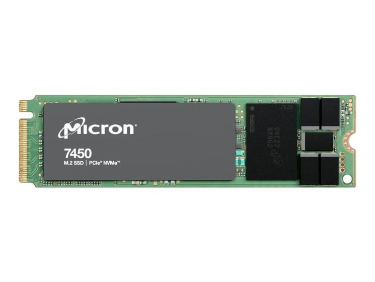 SSD | MICRON | 7450 PRO | 400GB | M.2 | NVMe | TLC | Write speed 700 MBytes/sec | Read speed 5000 MBytes/sec | TBW 7450 TB | MTBF 2000000 hours | MTFDKBA400TFS-1BC1ZABYYR