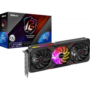 Graphics Card | ASROCK | Intel Arc A770 | 8 GB | GDDR6 | 256 bit | PCIE 4.0 16x | GPU 2200 MHz | 1xHDMI | 3xDisplayPort | A770PGD8GO