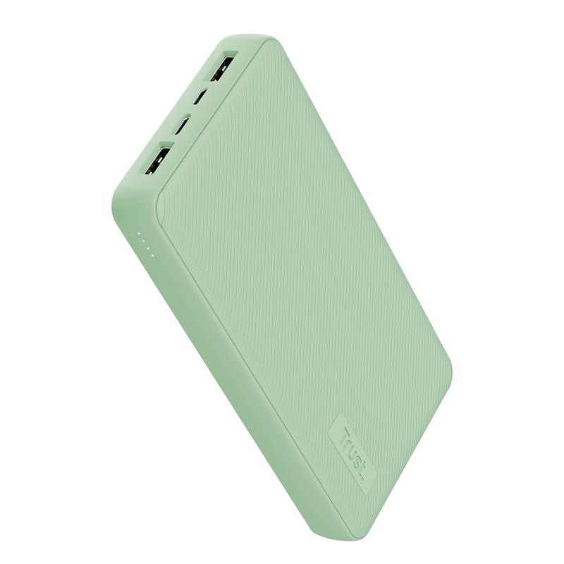 POWER BANK USB 20000MAH/PRIMO GREEN 25027 TRUST