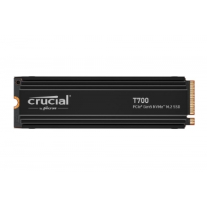 SSD | CRUCIAL | T700 | 1TB | M.2 | PCIE | NVMe | TLC | Write speed 9500 MBytes/sec | Read speed 11700 MBytes/sec | TBW 600 TB | CT1000T700SSD5