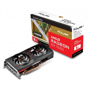 VGA PCIE16 RX7600 8GB GDDR6/PULSE 11324-01-20G SAPPHIRE