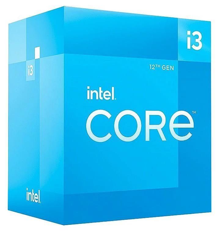 CPU | INTEL | Desktop | Core i3 | i3-12100F | Alder Lake | 3300 MHz | Cores 4 | 12MB | Socket LGA1700 | 58 Watts | BOX | BX8071512100FSRL63