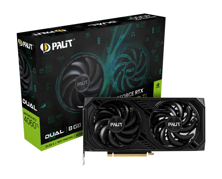 VGA PCIE16 RTX4060TI 8GB GDDR6/RTX4060TI DUAL 8GB PALIT