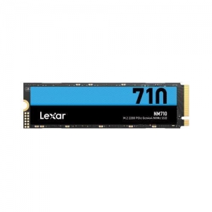 SSD | LEXAR | NM710 | 2TB | M.2 | PCIe Gen4 | NVMe | Write speed 4500 MBytes/sec | Read speed 4850 MBytes/sec | 2.45mm | TBW 1200 TB | MTBF 1500000 hours | LNM710X002T-RNNNG