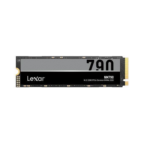 SSD | LEXAR | NM790 | 1TB | M.2 | PCIe Gen4 | NVMe | Write speed 6500 MBytes/sec | Read speed 7400 MBytes/sec | 2.45mm | TBW 1000 TB | MTBF 1500000 hours | LNM790X001T-RNNNG