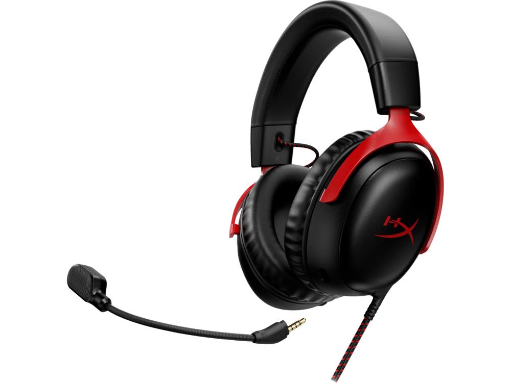 HEADSET HYPERX CLOUD III/BLACK/RED 727A9AA HYPERX