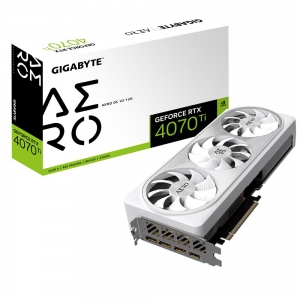 Graphics Card | GIGABYTE | NVIDIA GeForce RTX 4070 Ti | 12 GB | GDDR6X | 192 bit | PCIE 4.0 16x | GPU 2640 MHz | 1xHDMI | 3xDisplayPort | GV-N407TAEROOCV2-12GD
