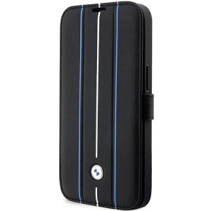 BMW BMBKP14L22RVSK Magnetic Book Case for Apple iPhone 14 Pro