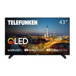 TV Set | TELEFUNKEN | 43" | 4K/Smart | QLED | 3840x2160 | Android TV | 43QAG9030