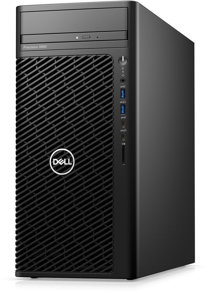 PC | DELL | Precision | 3660 | Business | Tower | CPU Core i7 | i7-13700 | 2100 MHz | RAM 32GB | DDR5 | 4400 MHz | SSD 1TB | Graphics card Nvidia T1000 | 4GB | ENG | Windows 11 Pro | Colour Black | Included Accessories Dell Optical Mouse-MS116 - Black;Del