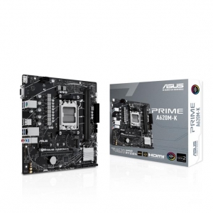 Mainboard | ASUS | AMD A620 | Micro-ATX | Memory DDR5 | Memory slots 2 | 1xPCI-Express 3.0 1x | 1xPCI-Express 4.0 16x | 1xM.2 | 1x15pin D-sub | 1xHDMI | 2xUSB 2.0 | 4xUSB 3.2 | 1xPS/2 | 1xRJ45 | 3xAudio port | PRIMEA620M-K