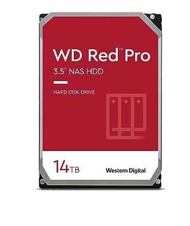 HDD | WESTERN DIGITAL | Red Pro | 14TB | SATA | 512 MB | 7200 rpm | 3,5" | WD142KFGX