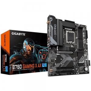 Mainboard | GIGABYTE | Intel B760 Express | LGA1700 | ATX | Memory DDR5 | Memory slots 4 | 2xPCI-Express 3.0 16x | 1xPCI-Express 4.0 16x | 3xM.2 | 1xHDMI | 1xDisplayPort | 5xUSB 2.0 | 2xUSB 3.2 | 1xUSB-C | 1xRJ45 | 6xAudio port | B760GAMINGXAX1.3