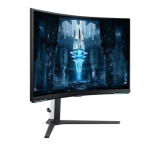 LCD Monitor | SAMSUNG | Odyssey NEO G8 | 32" | Gaming/4K/Curved | Panel VA | 3840x2160 | 16:9 | 240Hz | 1 ms | Swivel | Pivot | Height adjustable | Tilt | Colour Black / White | LS32BG850NPXEN