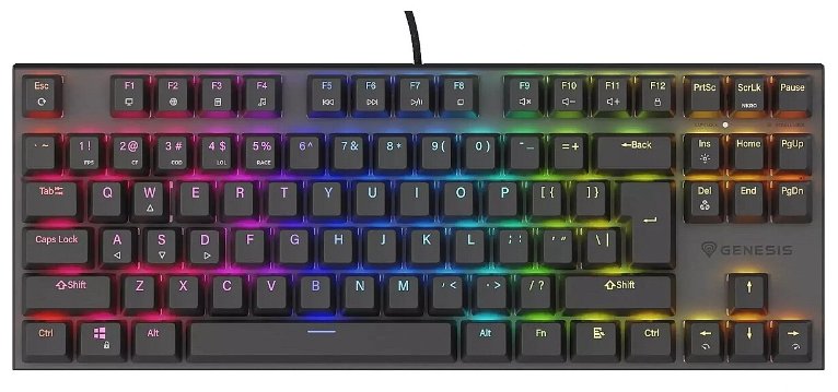 Genesis Thor 230 TKL Wireless RGB Outemu Silent Lemon Keyboard