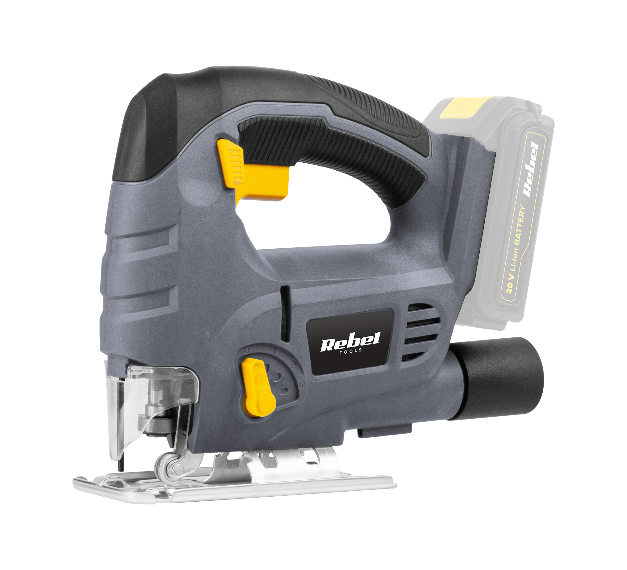 Rebel RB-1031 Cordless jigsaw 20V / 2300 s/min (without battery, without charger)