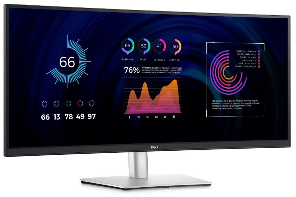 LCD Monitor | DELL | 210-BGTY | 34" | Business/Curved/21 : 9 | Panel IPS | 3440x1440 | 21:9 | 60Hz | Matte | 5 ms | Swivel | Height adjustable | Tilt | 210-BGTY