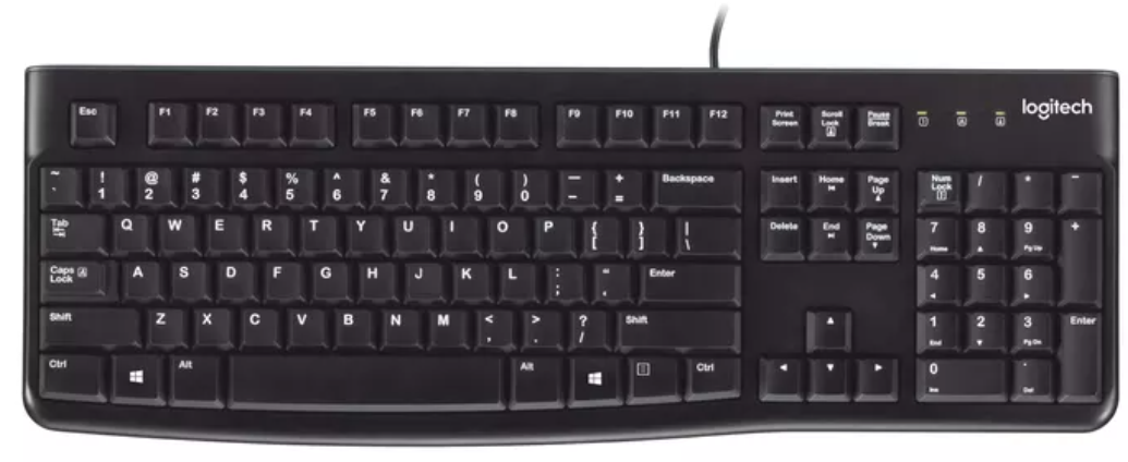 Logitech K120 Keyboard USA Layout