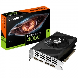 Graphics Card | GIGABYTE | NVIDIA GeForce RTX 4060 | 8 GB | GDDR6 | 128 bit | PCIE 4.0 16x | Dual Slot Fansink | 2xHDMI | 2xDisplayPort | GV-N4060D6-8GD