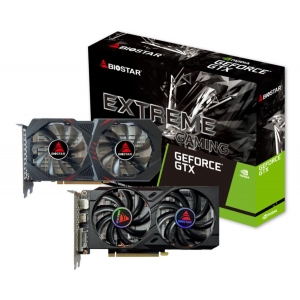 Graphics Card | BIOSTAR | NVIDIA GeForce GTX 1660 TI | 6 GB | GDDR6 | 192 bit | PCIE 3.0 16x | GPU 1500 MHz | Dual Slot Fansink | 1xDVI-D | 1xHDMI | 1xDisplayPort | VN1666TF69