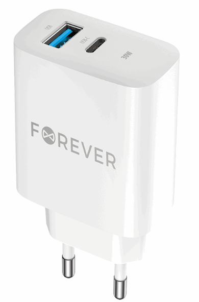 Forever TC-07-30AC USB-C / USB Wall Charger 30W