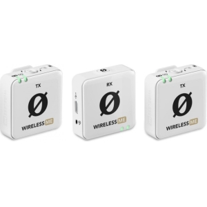 Rode juhtmevaba mikrofon Wireless ME Dual, valge