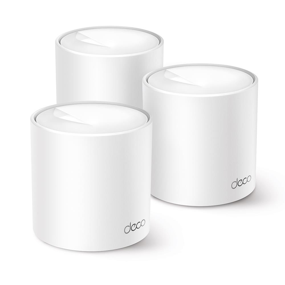 Wireless Router | TP-LINK | Wireless Router | 1500 Mbps | Mesh | Wi-Fi 6 | 1x10/100/1000M | 1x2.5GbE | DHCP | DECOX10(3-PACK)