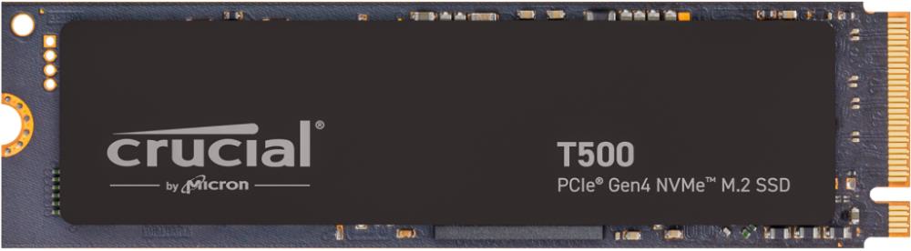 SSD | CRUCIAL | T500 | 1TB | M.2 | PCIe Gen4 | NVMe | 3D NAND | Write speed 6800 MBytes/sec | Read speed 7300 MBytes/sec | TBW 600 TB | CT1000T500SSD8