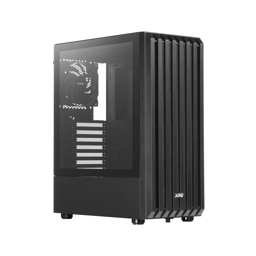 Case | ADATA | VALOR STORM | MidiTower | Case product features Transparent panel | Not included | ATX | MicroATX | MiniITX | Colour Black | VALORSTORMMT-BKCWW