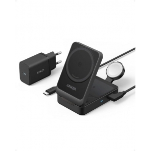 MOBILE CHARGER MAGGO 15W BLACK/MAGNETIC WL B2557311 ANKER