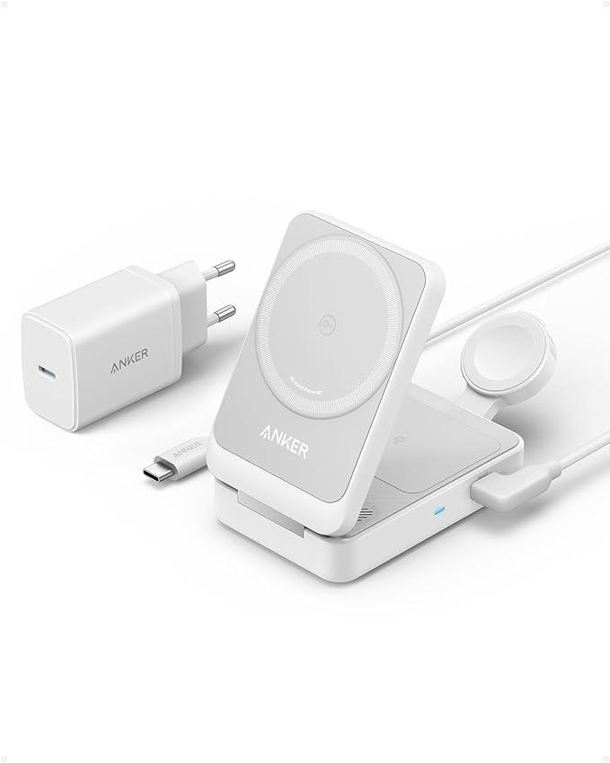 MOBILE CHARGER MAGGO 15W WHITE/MAGNETIC WL B2557321 ANKER