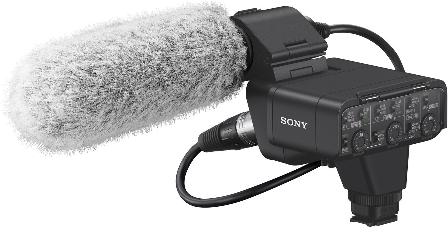 Sony adapter + mikrofon XLR-K3M XLR Kit