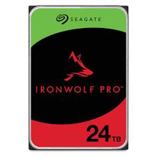 HDD | SEAGATE | IronWolf Pro | 24TB | SATA | 512 MB | 7200 rpm | Discs/Heads 10/20 | 3,5" | ST24000NT002