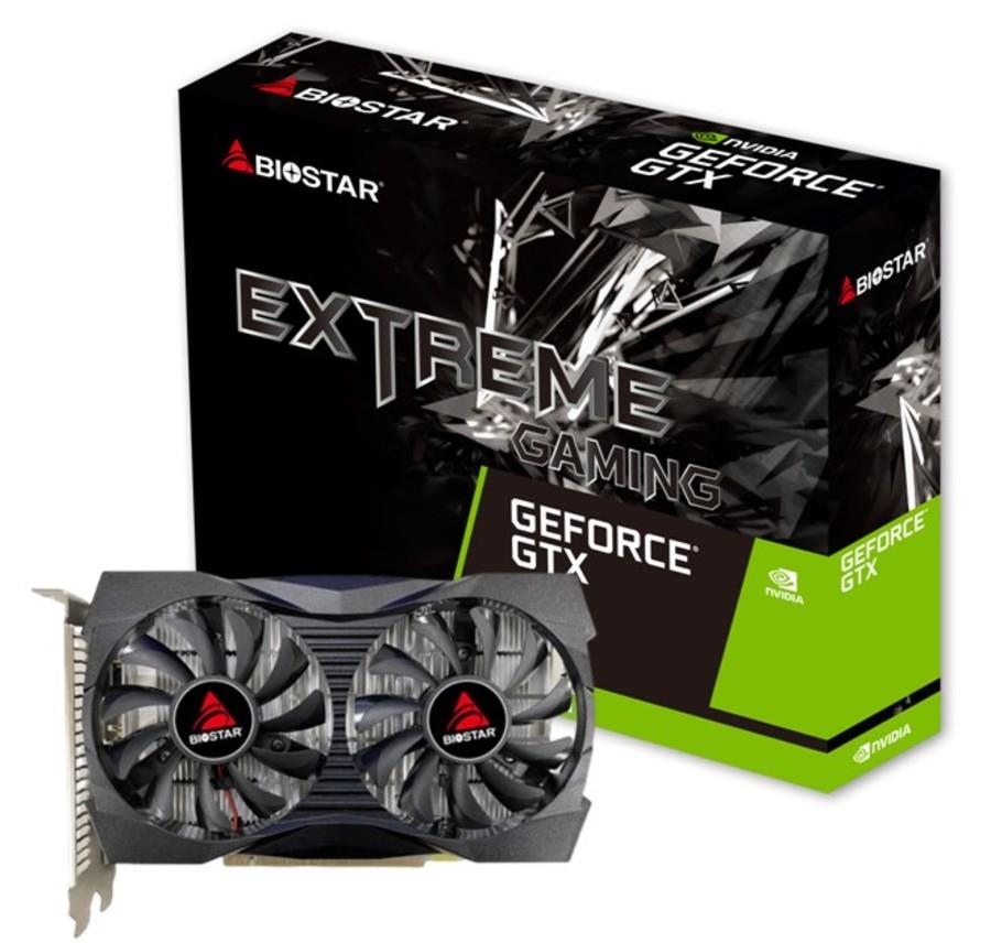 Graphics Card | BIOSTAR | NVIDIA GeForce GTX 1050 | 4 GB | GDDR5 | 128 bit | PCIE 4.0 16x | GPU 1354 MHz | Dual Slot Fansink | 1xDVI-D | 1xHDMI | 1xDisplayPort | VN1055XF41