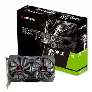 Graphics Card | BIOSTAR | NVIDIA GeForce GTX 1050 | 4 GB | GDDR5 | 128 bit | PCIE 4.0 16x | GPU 1354 MHz | Dual Slot Fansink | 1xDVI-D | 1xHDMI | 1xDisplayPort | VN1055XF41