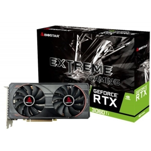 Graphics Card | BIOSTAR | NVIDIA GeForce RTX 3060 Ti | 8 GB | GDDR6 | 256 bit | PCIE 4.0 16x | GPU 1410 MHz | Dual Slot Fansink | 1xHDMI | 3xDisplayPort | VN3606TM82