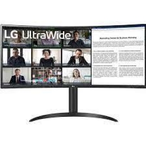 LCD Monitor | LG | 34WR55QC-B | 34" | Business/Curved/21 : 9 | Panel VA | 3440x1440 | 21:9 | 100 Hz | 5 ms | 34WR55QC-B
