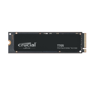 SSD | CRUCIAL | T705 | 2TB | M.2 | PCIe Gen5 | NVMe | Write speed 12700 MBytes/sec | Read speed 14500 MBytes/sec | TBW 1200 TB | CT2000T705SSD3