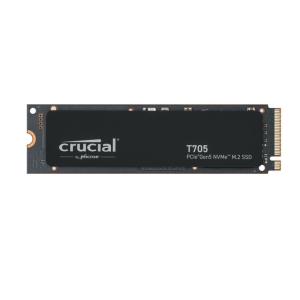 SSD | CRUCIAL | T705 | 4TB | M.2 | PCIe Gen5 | NVMe | Write speed 12600 MBytes/sec | Read speed 14100 MBytes/sec | TBW 2400 TB | CT4000T705SSD3