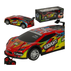 RoGer Toy Sport Car RC with Light effect 1:18