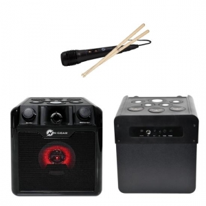 Portable Speaker | N-GEAR | DRUM BLOCK 420 | Black | Wireless | Bluetooth | DRUMBLOCK420