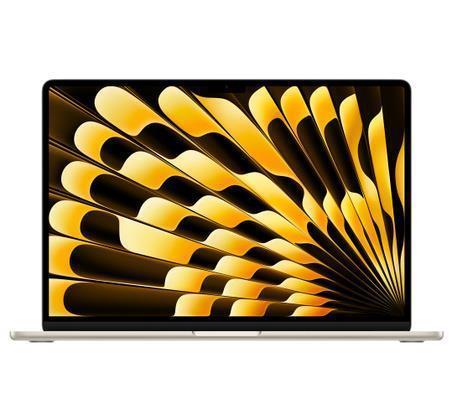 Notebook | APPLE | MacBook Air | CPU  Apple M3 | 15.3" | 2880x1864 | RAM 8GB | DDR4 | SSD 256GB | 10-core GPU | Integrated | ENG | macOS Sonoma | Starlight | 1.51 kg | MRYR3ZE/A