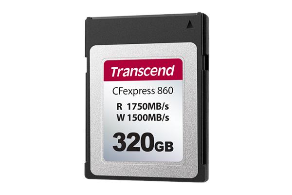 MEMORY COMPACT FLASH 320GB/CFE TS320GCFE860 TRANSCEND