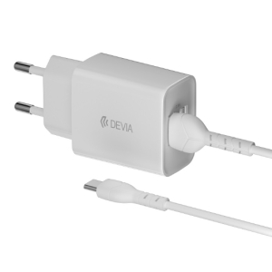 Devia Smart 2x USB 2.4A Charger + USB-C cable